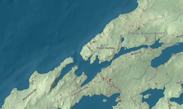 Map of North Haven, Maine
