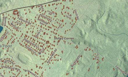 Map of North Windham, Maine