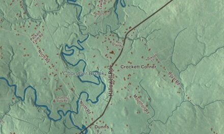 Map of North Yarmouth, Maine