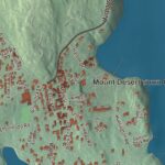 Map of Northeast Harbor, Maine