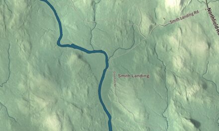 Map of Northfield, Maine