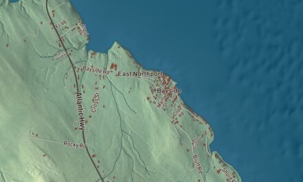 Map of Northport, Maine