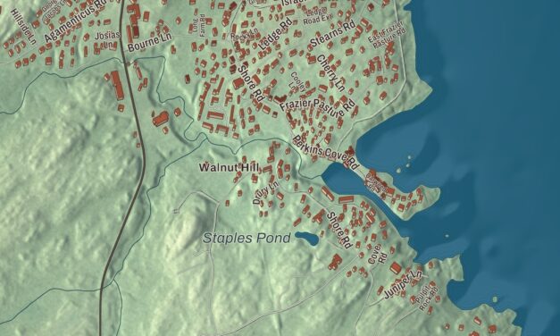Map of Ogunquit, Maine