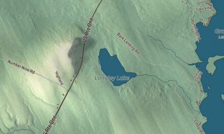 Map of Orient, Maine