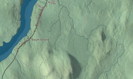 Map of Orland, Maine