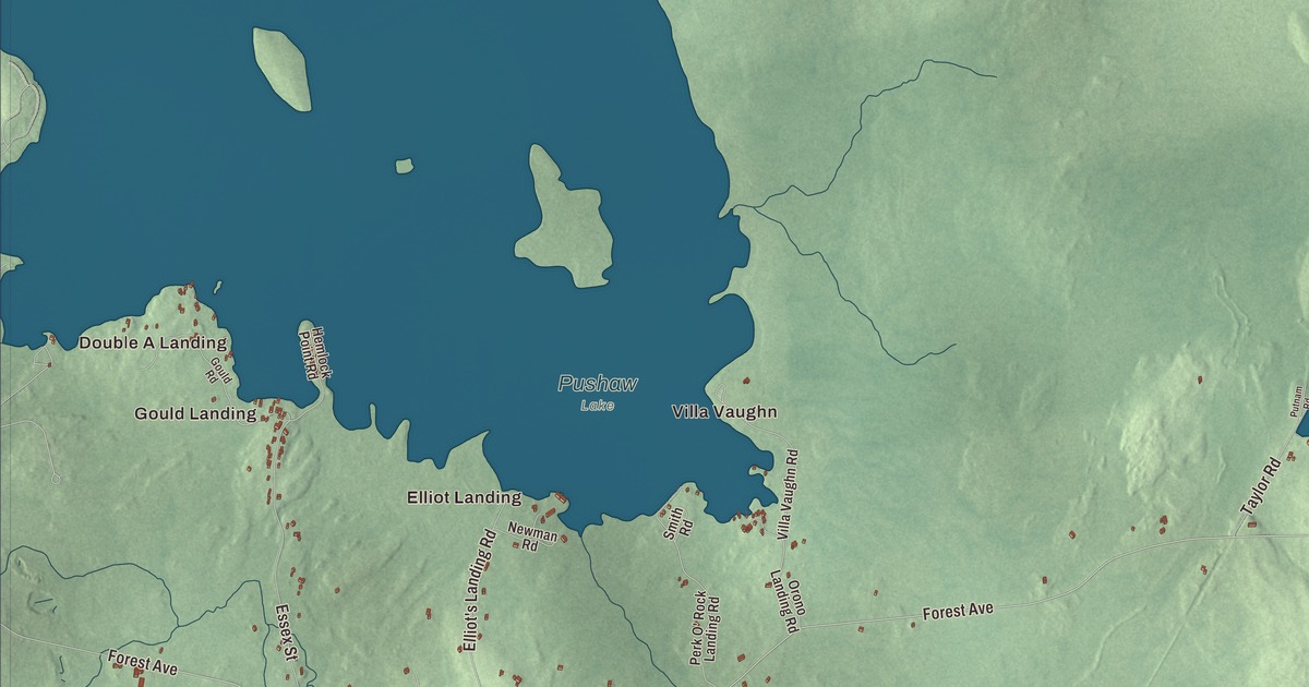 Map of Orono, Maine