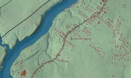 Map of Orrington, Maine