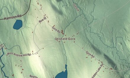 Map of Otisfield, Maine