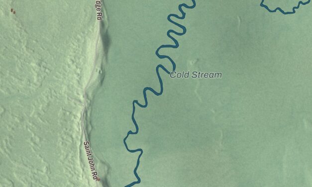 Map of Passadumkeag, Maine