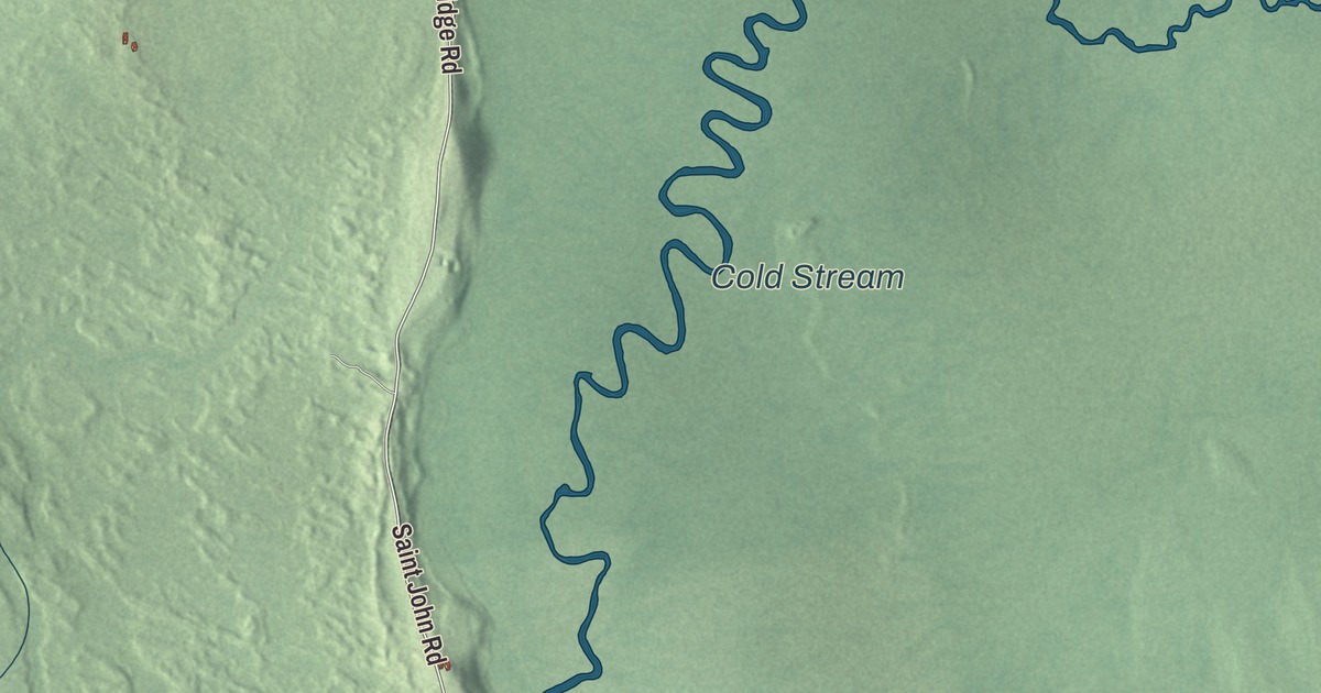 Map of Passadumkeag, Maine