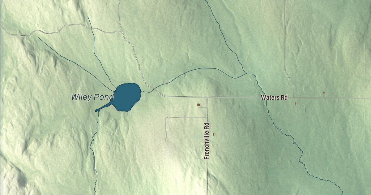 Map of Patten, Maine