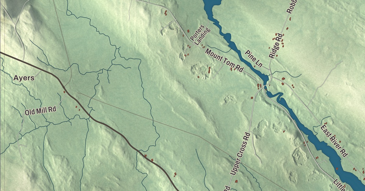 Map of Pembroke, Maine