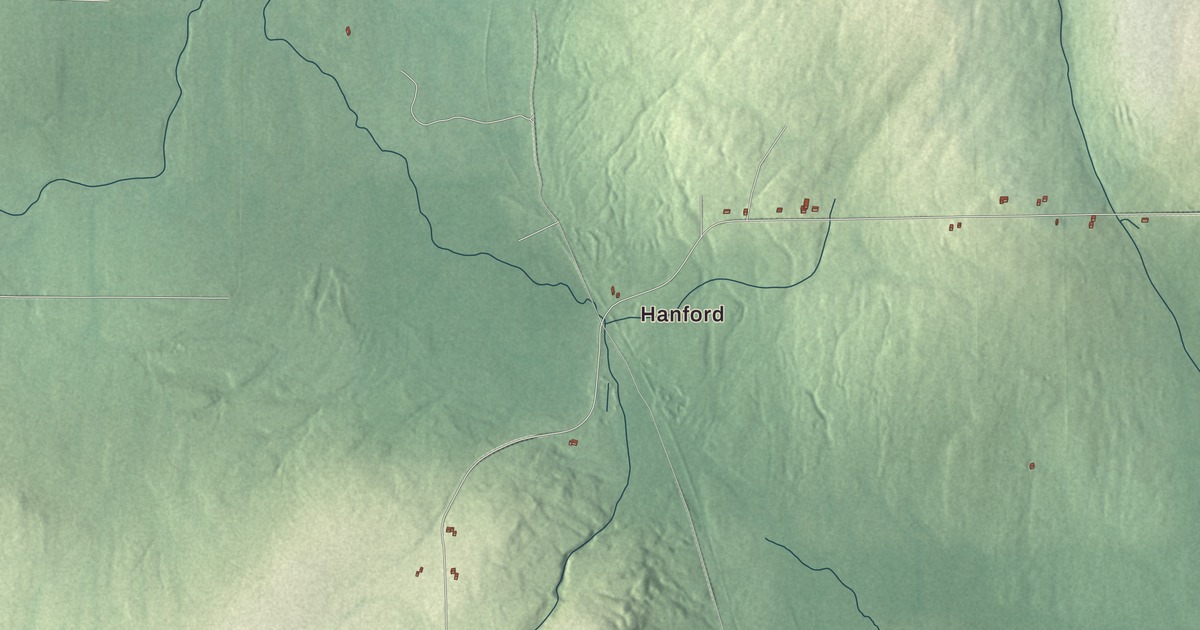 Map of Perham, Maine