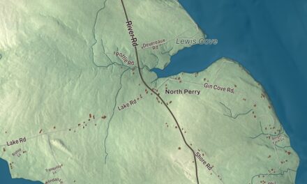 Map of Perry, Maine