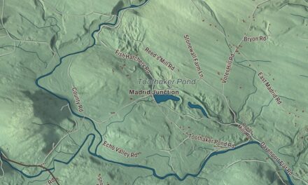 Map of Phillips, Maine