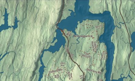 Map of Phippsburg, Maine