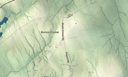 Map of Pittsfield, Maine