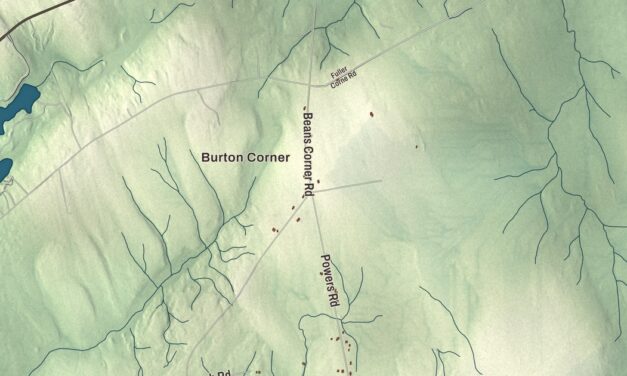 Map of Pittsfield, Maine