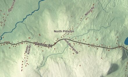 Map of Pittston, Maine