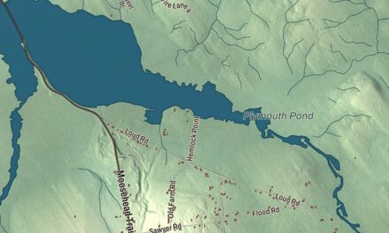 Map of Plymouth, Maine