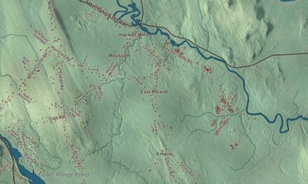 Map of Poland, Maine