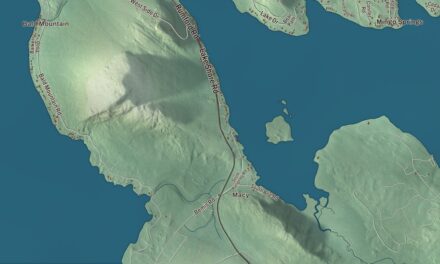 Map of Rangeley, Maine