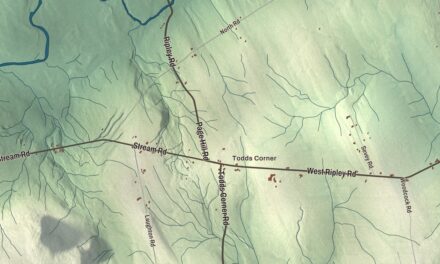 Map of Ripley, Maine