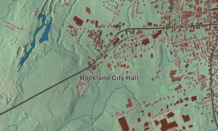 Map of Rockland, Maine