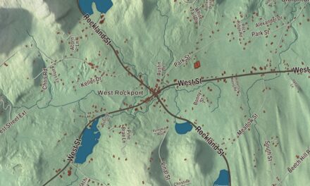 Map of Rockport, Maine