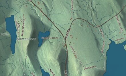 Map of Rome, Maine