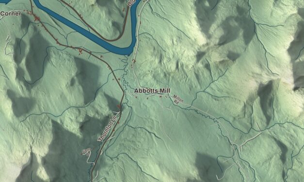 Map of Rumford, Maine