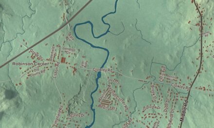 Map of Sabattus, Maine