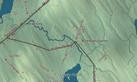 Map of Searsmont, Maine
