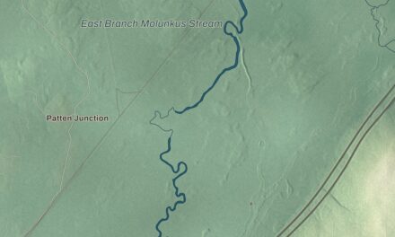 Map of Sherman, Maine