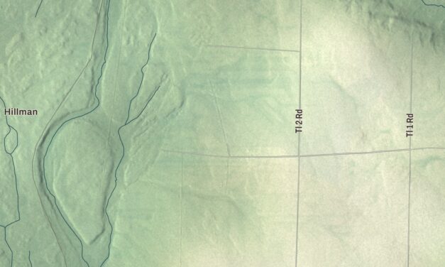 Map of Smyrna, Maine