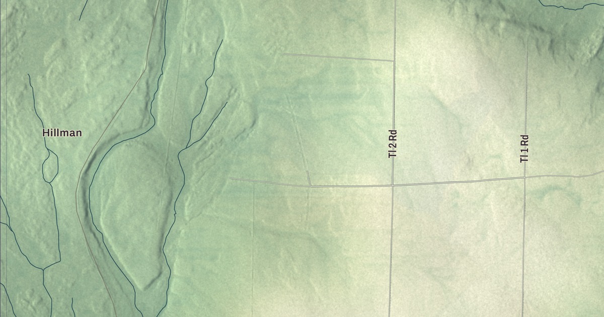 Map of Smyrna, Maine