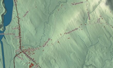 Map of Solon, Maine