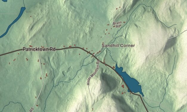 Map of Somerville, Maine
