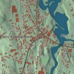 Map of South Paris, Maine