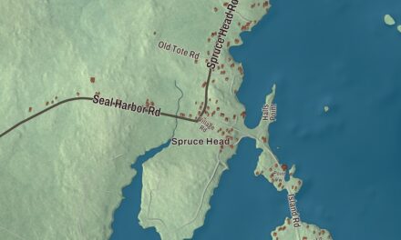 Map of South Thomaston, Maine