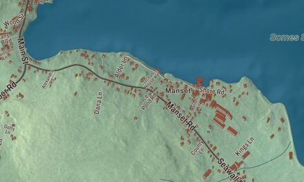 Map of Southwest Harbor, Maine