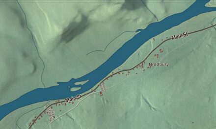 Map of St. Francis, Maine