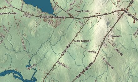 Map of Standish, Maine