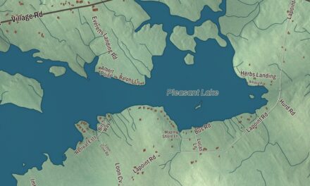 Map of Stetson, Maine