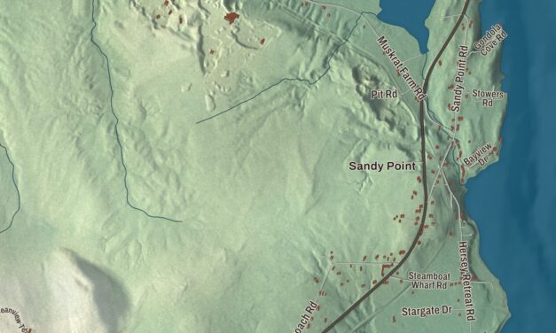 Map of Stockton Springs, Maine