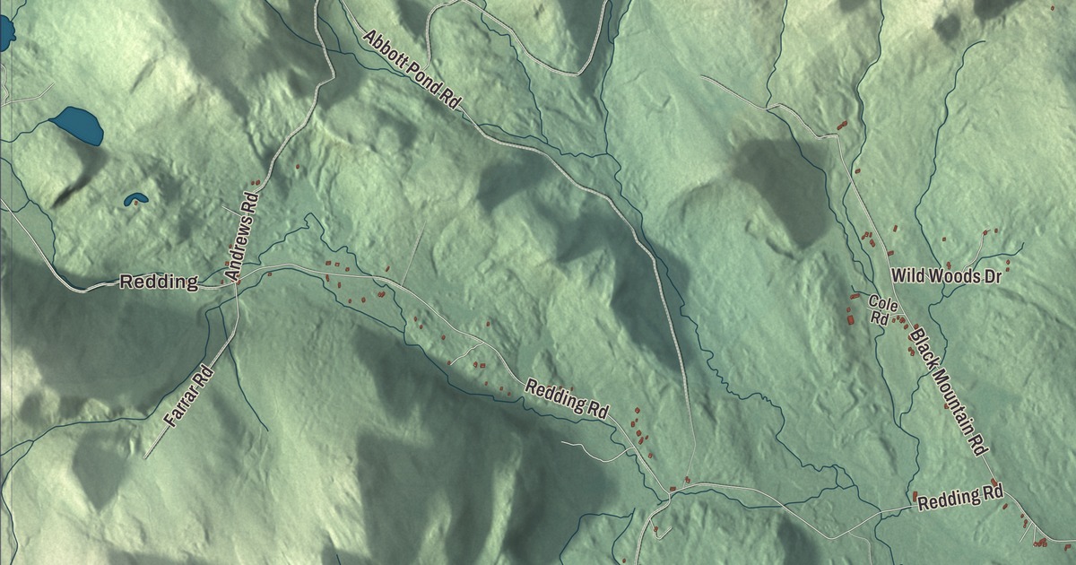Map of Sumner, Maine