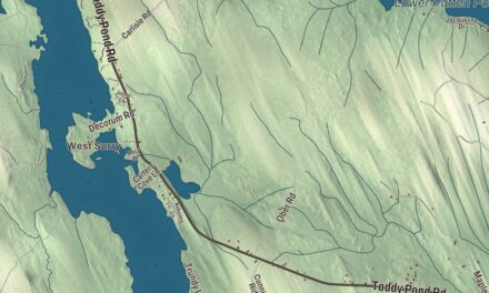Map of Surry, Maine