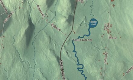 Map of Swanville, Maine