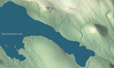 Map of Talmadge, Maine