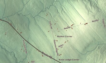 Map of Thorndike, Maine